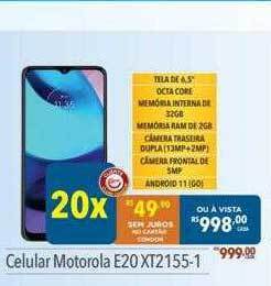Supermercados Condor Celular motorola e20 xt2155-1 oferta