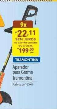 Aparador para grama tramontina