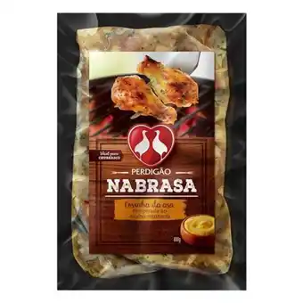 Supermercado Bergamini Frango congelado perdigão na brasa coxinha da asa com molho de mostarda 800g oferta
