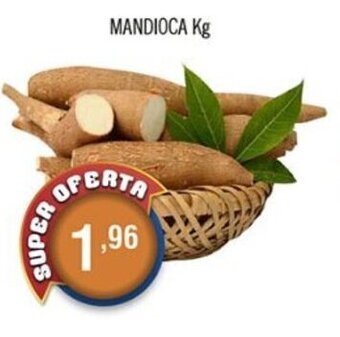 Central Supermercados Mandioca 1kg oferta