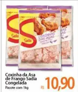 Atacadão Coxinha Da Asa De Frango Sadia Congelada 1kg oferta
