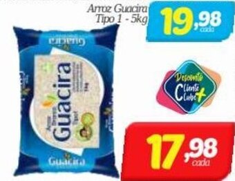 Arroz Guacira tipo 1 - 5kg