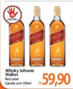 Atacadão Whisky Johnnie Walker 750ml oferta