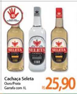 Atacadão Cachaça Seleta 1L oferta