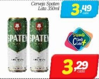 Cerveja Spaten lata 350ml