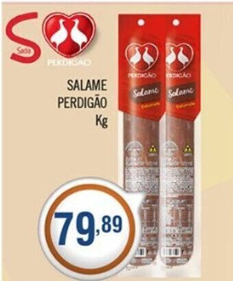 Central Supermercados Salame Perdigao 1kg oferta