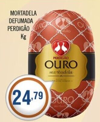 Central Supermercados Mortadela Defumada Perdigao 1kg oferta