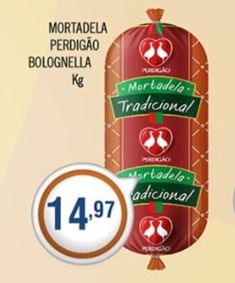 Central Supermercados Mortadela Perdigao Bolognella 1kg oferta