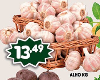 Supermercados Cristal Alho 1kg oferta
