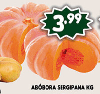 Supermercados Cristal Abobora Segripana 1kg oferta