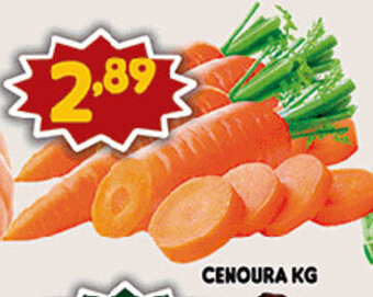 Supermercados Cristal Cenoura 1kg oferta