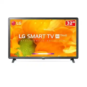 Fujioka Smart tv lg 32" hd 2lm627b, wifi, bluetooth, hdr, thinqai | dark steel silver oferta