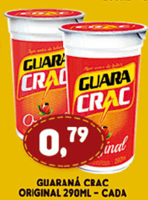 Supermercados Cristal Guarana Crac Original 290ml - cada oferta