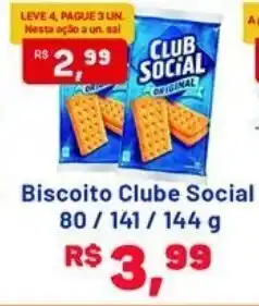 Biscoito Clube Social 80/141/144g
