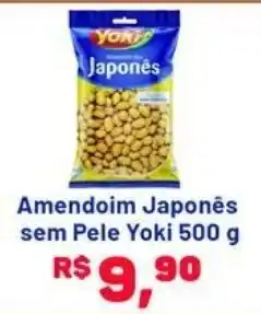 Amendoim Japones sem Pele Yoki 500g