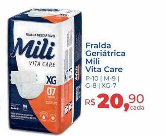 Hiper Farma Fralda geriátrica mili vita care oferta