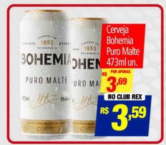 Cerveja bohemia puro malte
