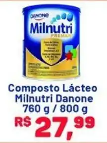 Compre Bem Composto lacteo Milnutri Danone 760g/800g oferta