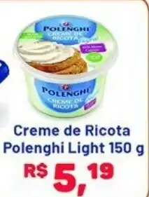 Compre Bem Creme de Ricota Polenghi Light 150g oferta
