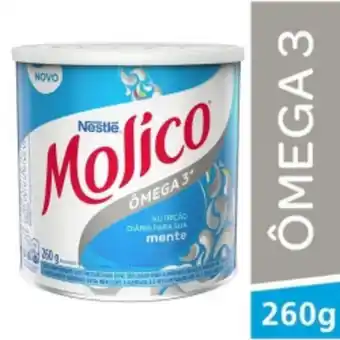Rede Compras Composto lácteo molico ômega 3 260g oferta