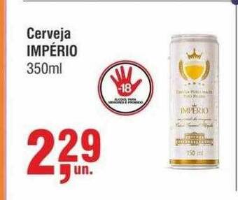 Higa Atacado Cerveja império oferta