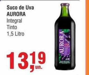 Higa Atacado Suco de uva aurora oferta