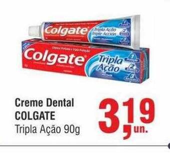 Higa Atacado Creme dental colgate oferta