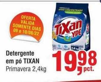 Higa Atacado Detergente em pó tixan oferta