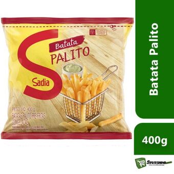 Perini Batata frita congelada palito sadia oferta