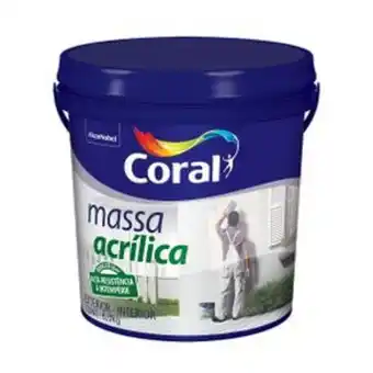 Comjol Massa acrílica 6kg coral oferta