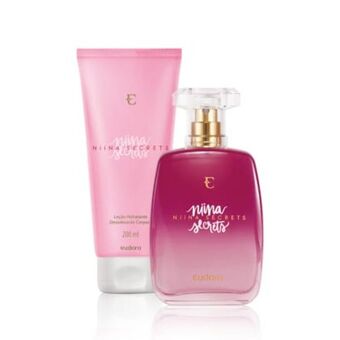 Eudora Combo niina secrets: desodorante colônia + loção hidratante desodorante corporal oferta