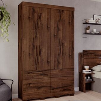 Sipolatti Guarda roupas porto panan 04 portas 100% mdf oferta