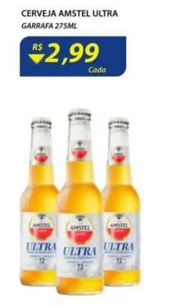 Assaí Atacadista Cerveja Amstel Ultra 275ml oferta