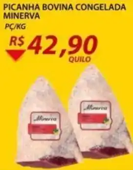 Assaí Atacadista Picanha Bovina Congelada Minerva 1kg oferta