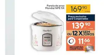 Coop Panela De Arroz Mondial Npe 5x oferta