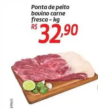 Comper Ponta de peito bovino carne fresca - kg oferta
