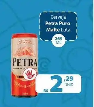 Comercial Esperança Cerveja petra puro malte oferta
