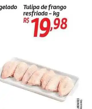 Tulipa de frango resfriado - kg