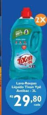 Epa Lava-roupas líquido tixan ypê antibac oferta