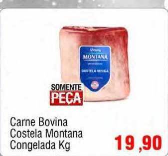 Spani Atacadista Carne bovina costela montana congelada kg oferta