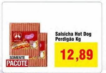 Spani Atacadista Salsicha hot dog perdigão kg oferta