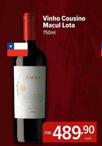 Perini Vinho cousino macul lota oferta