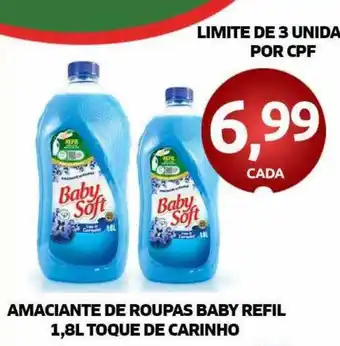 Amaciante de roupa baby refil