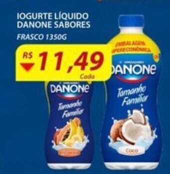 Assaí Atacadista Iogurte Liquido Danone Sabores 1.350g oferta