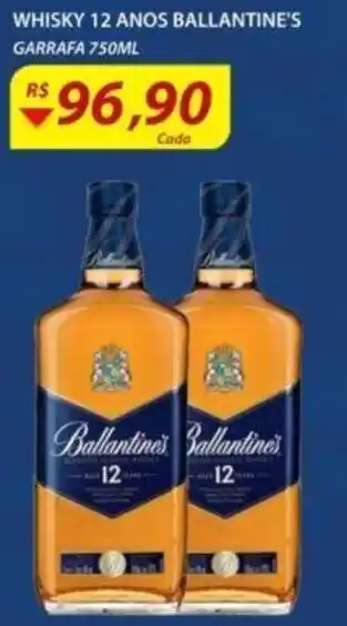 Assaí Atacadista Whisky 12 Anos Buchanan's 750ml oferta