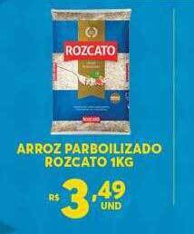 Atacadão Centro Sul Arroz parboilizado rozcato oferta