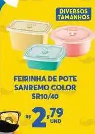 Feirinha de pote sanremo color sr10-40