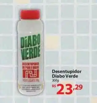 Desentupidor diabo verde