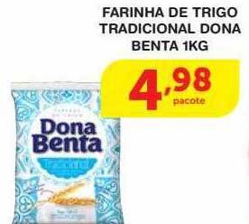 Roldão Farinha de trigo tradicional dona benta oferta