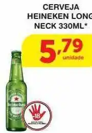 Roldão Cerveja heineken long nack oferta
